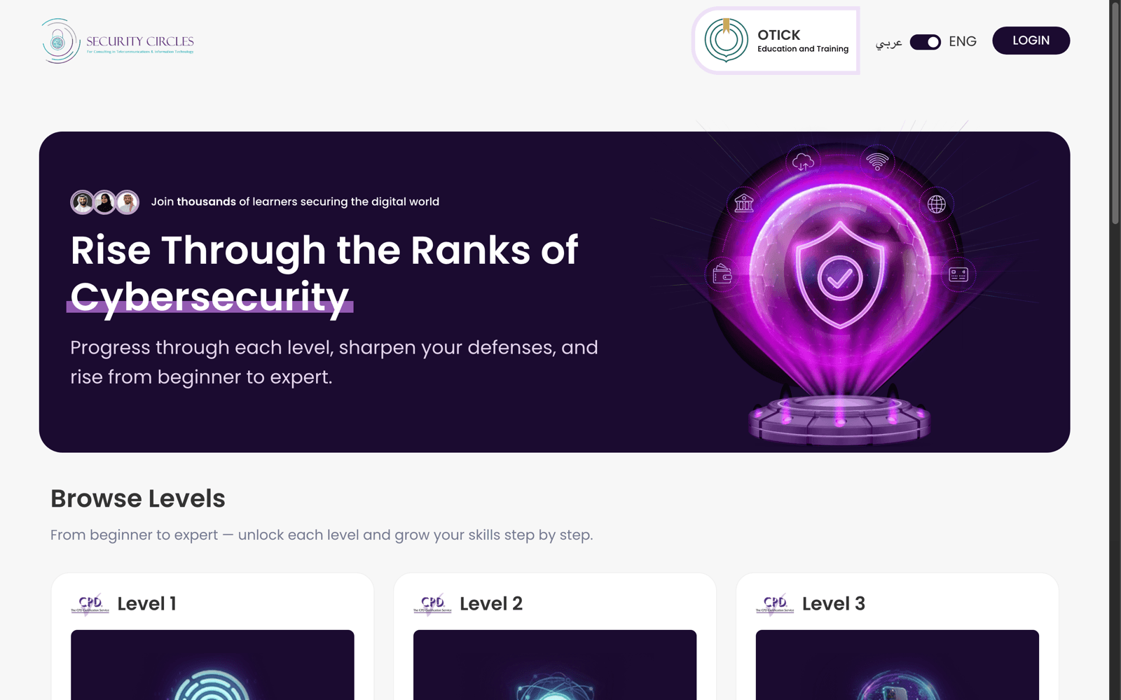 security-circles-group.com — the learning platform