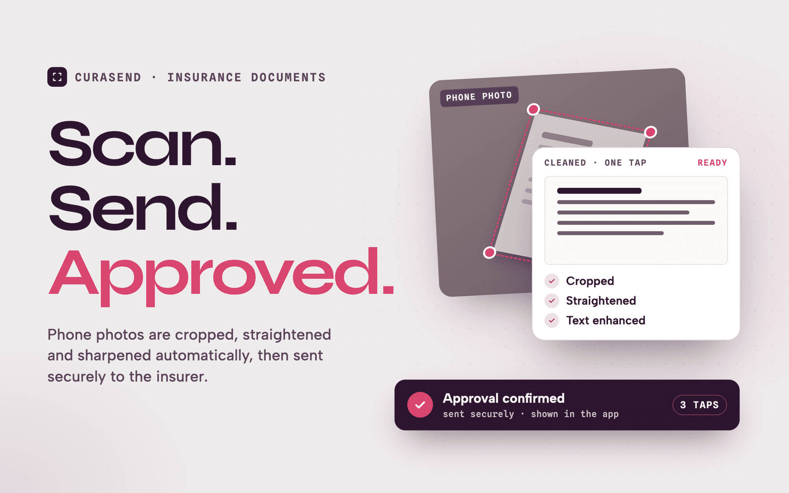 Curasend — Insurance document capture and submission