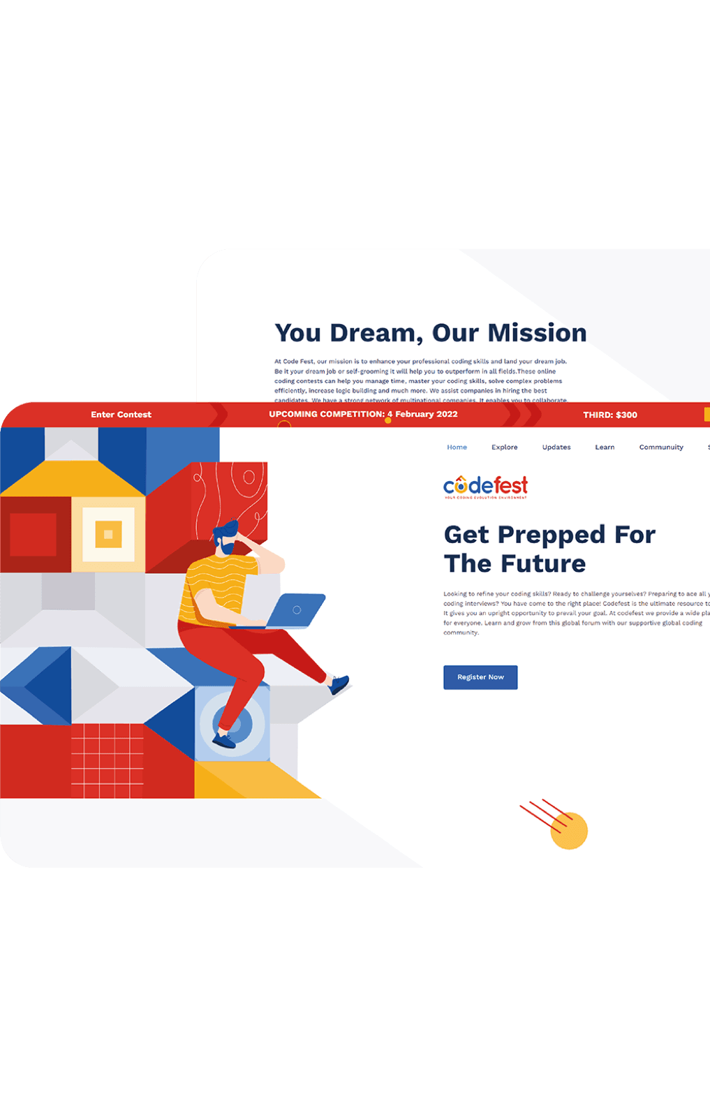 Responsive across desktop and mobile
